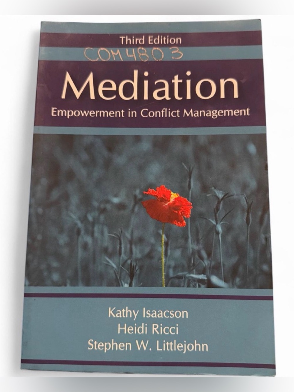 Mediation: Empowerment in Conflict Management - Red Poppy Cover